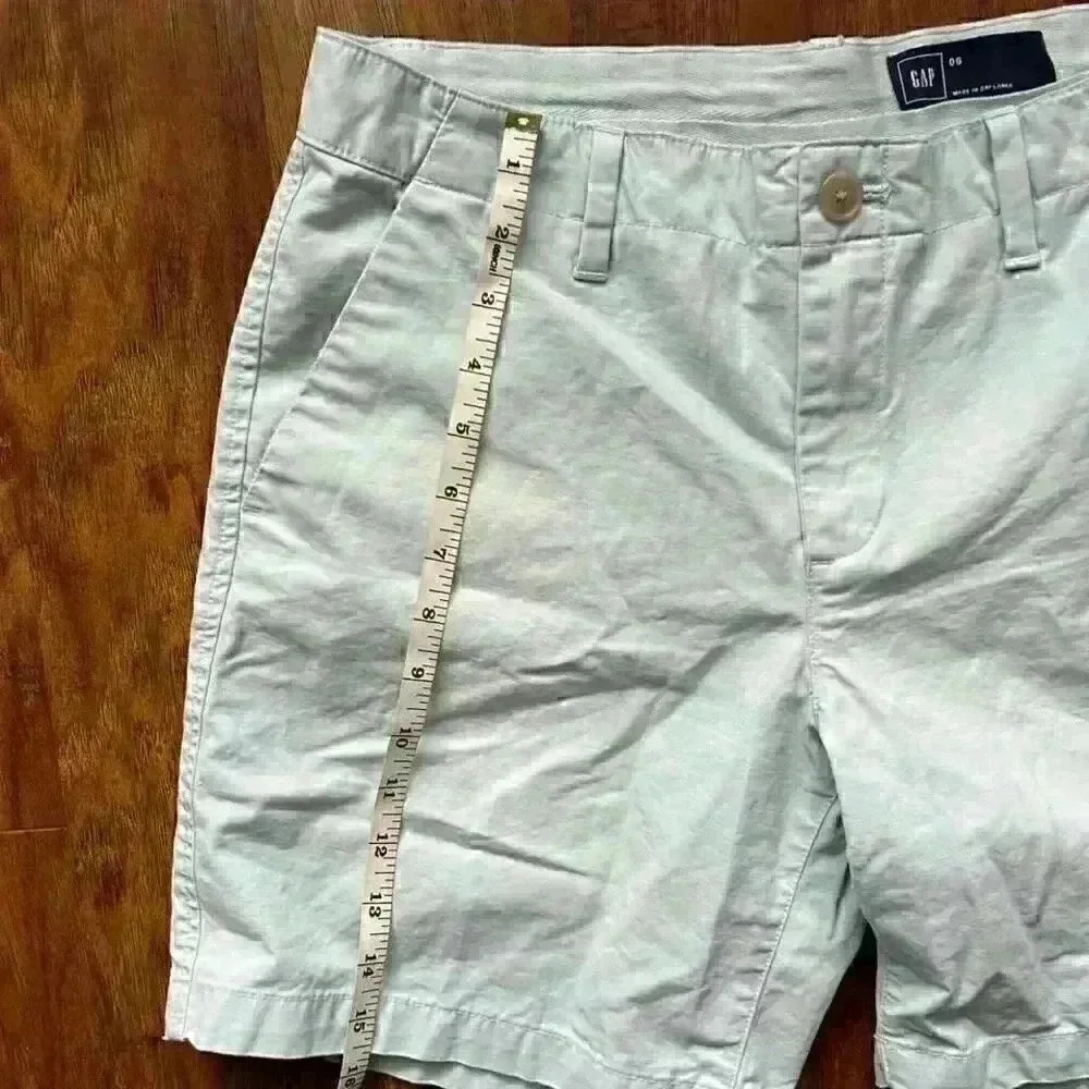 GAP Shorts With Pockets Size 6 Gray/Blue Blue - Picture 2 of 6